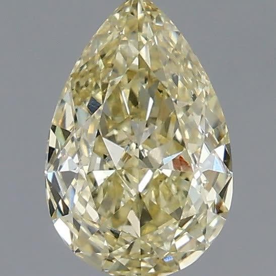 1.05 Ct. Fancy Yellow Pear Lab Grown Diamond