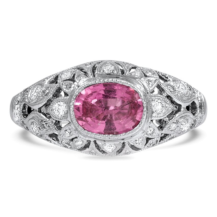 Edwardian Reproduction Sapphire Vintage Ring