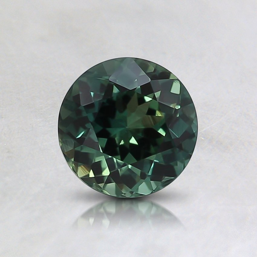5.5mm Unheated Teal Round Sapphire