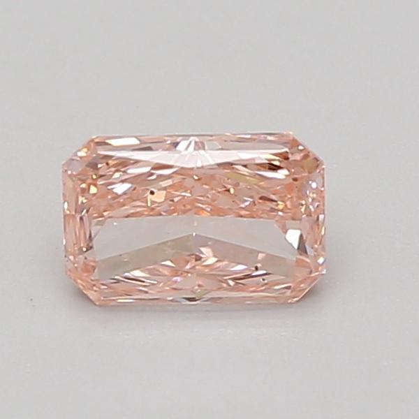 0.79 Ct. Fancy Vivid Pink Radiant Lab Grown Diamond