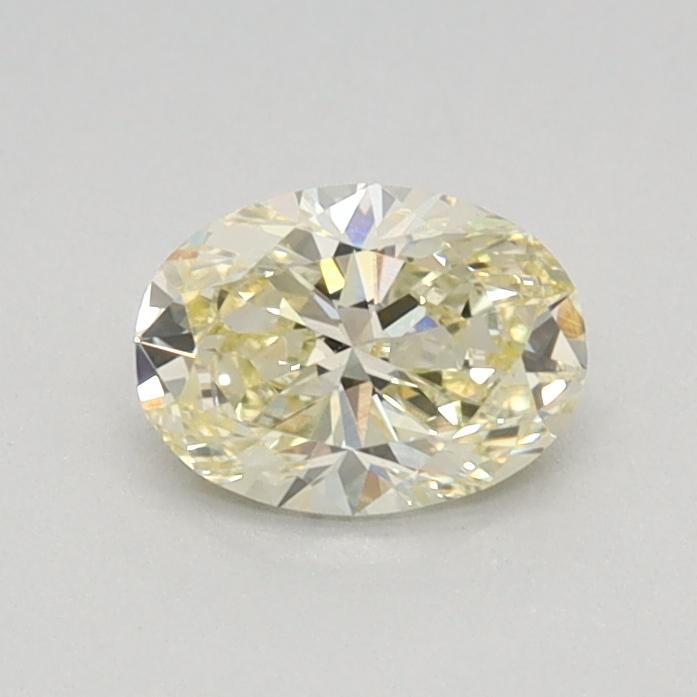 0.43 Ct. Light Yellow Oval Lab Grown Diamond