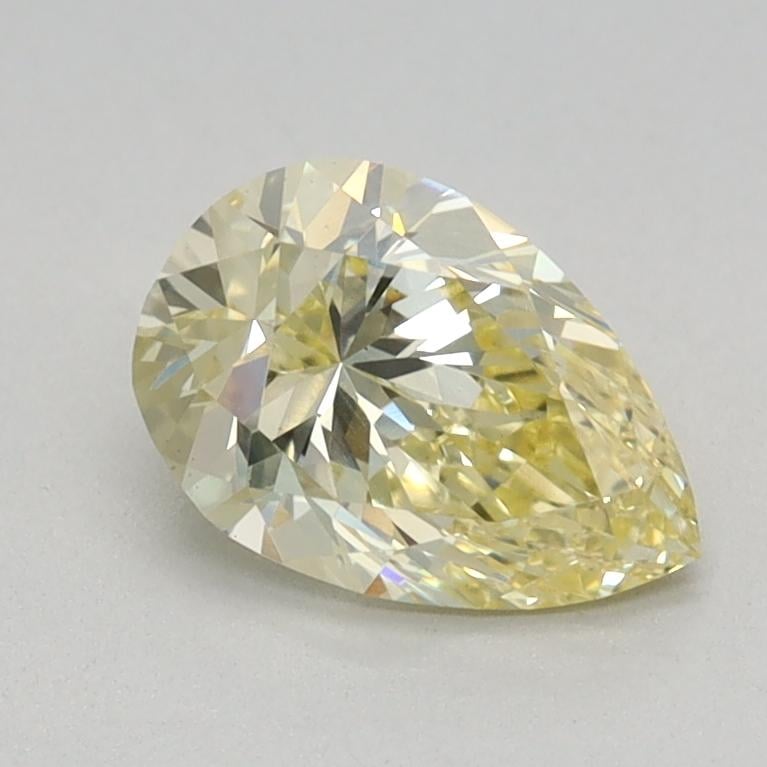0.71 Ct. Fancy Yellow Pear Lab Grown Diamond