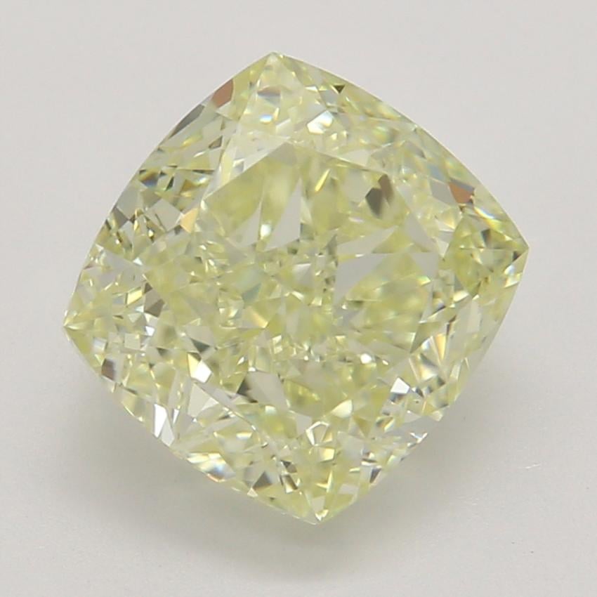 1.51 Ct. Fancy Light Yellow Cushion Diamond