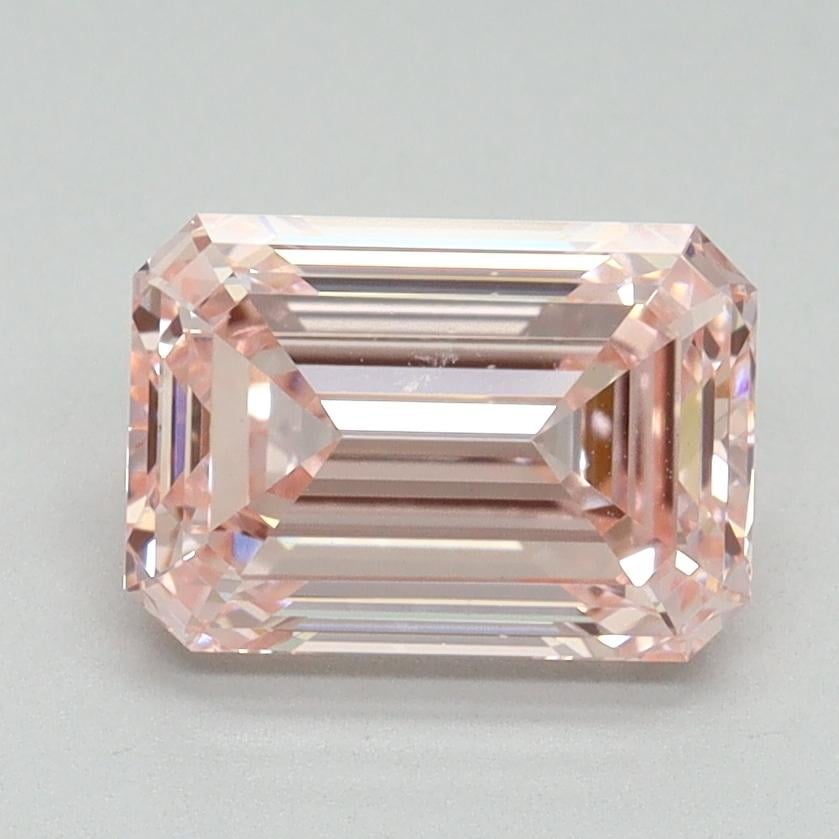 1.91 Ct. Fancy Intense Pink Emerald Lab Grown Diamond
