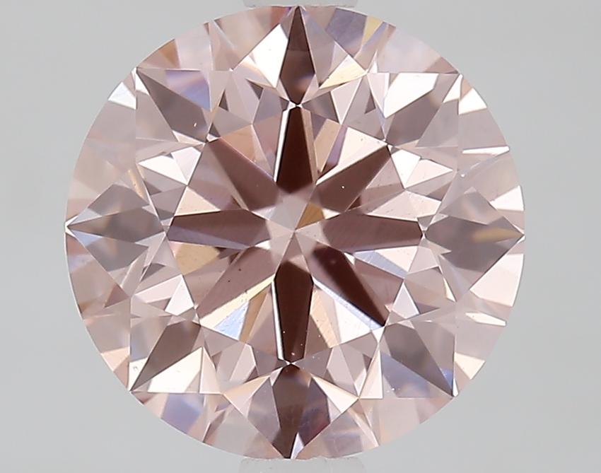 2.30 Ct. Fancy Intense Pink Round Lab Grown Diamond