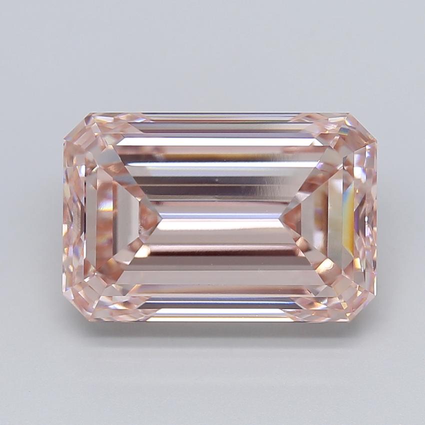 12.02 Ct. Fancy Light  Pink Emerald Lab Grown Diamond