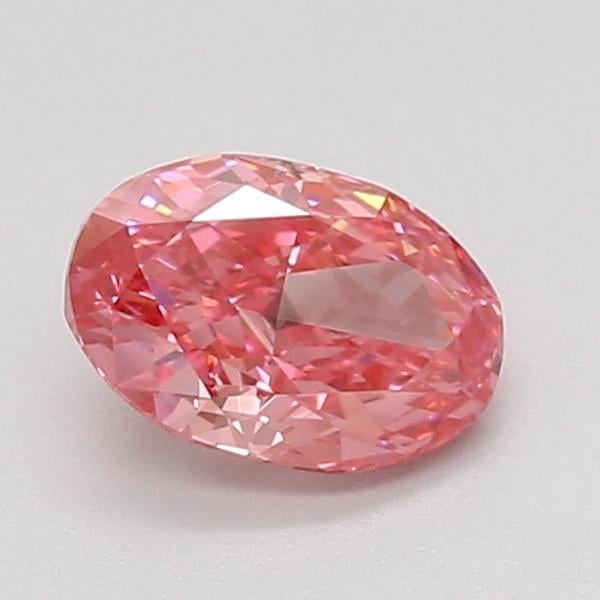 1.09 Ct. Fancy Vivid Pink Oval Lab Grown Diamond