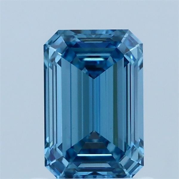 1.04 Ct. Fancy Vivid Blue Emerald Lab Grown Diamond