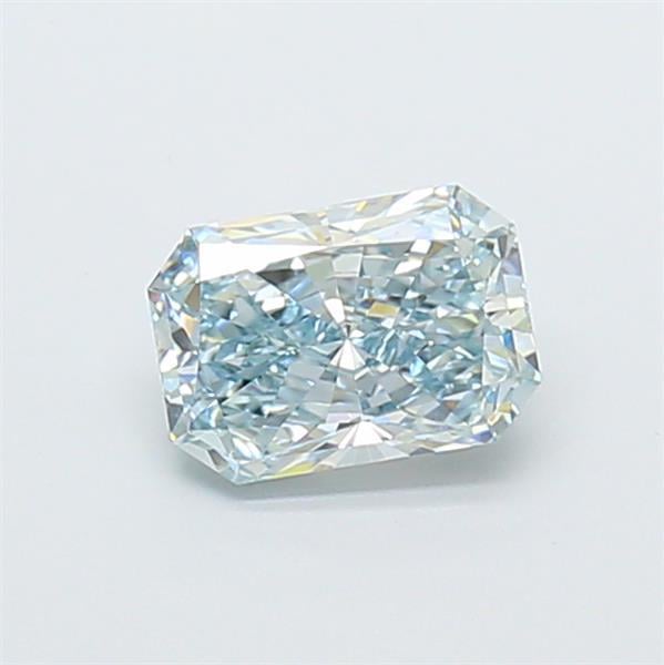 1.19 Ct. Fancy Intense Blue Radiant Lab Grown Diamond