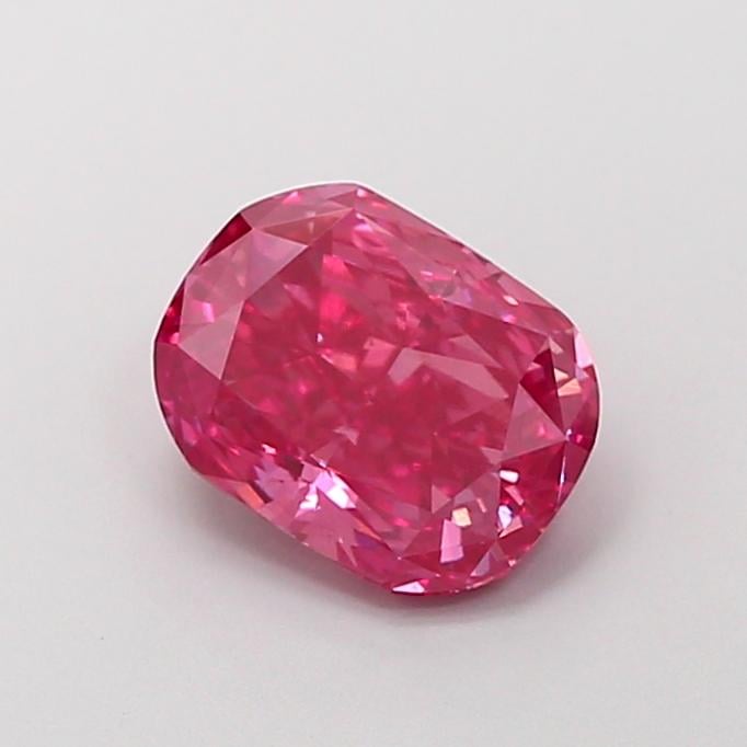 2.08 Ct. Fancy Pink Cushion Lab Grown Diamond