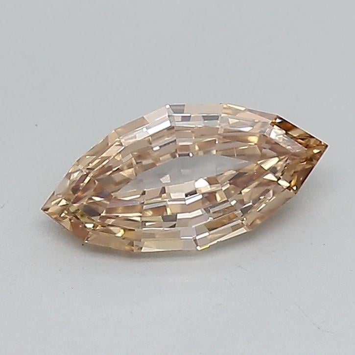 0.47 Ct. Fancy Light Yellowish Brown Marquise Lab Grown Diamond