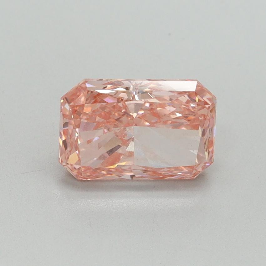 1.52 Ct. Fancy Vivid Pink Radiant Lab Grown Diamond