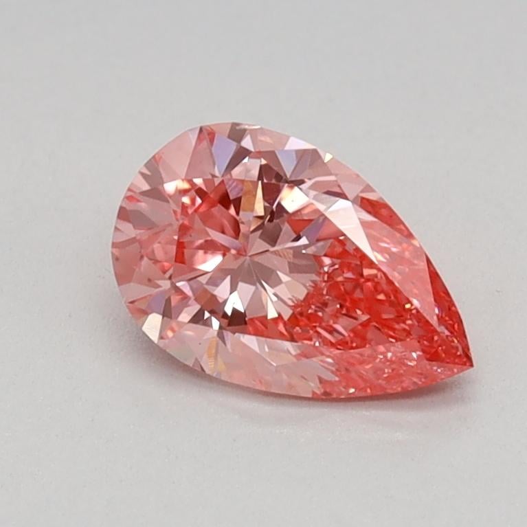 0.48 Ct. Fancy Vivid Pink Pear Lab Grown Diamond