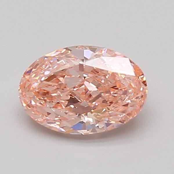 1.05 Ct. Fancy Vivid Pink Oval Lab Grown Diamond