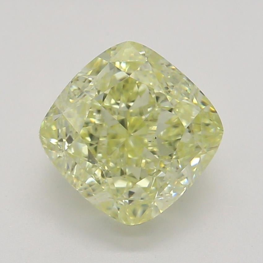 1.13 Ct. Fancy Yellow Cushion Diamond