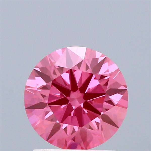 1.50 Ct. Fancy Vivid Pink Round Lab Grown Diamond