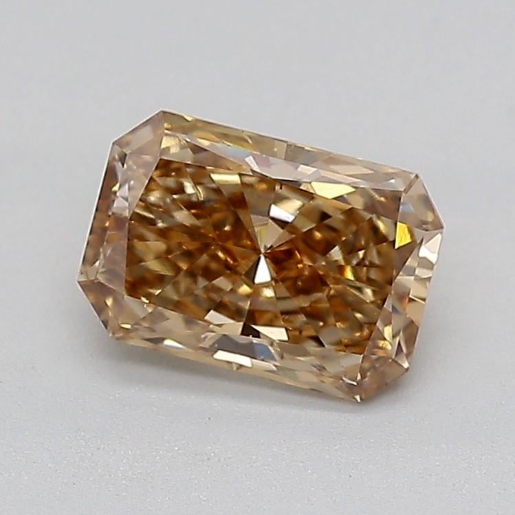 1.00 Ct. Fancy  Brown Radiant Lab Grown Diamond
