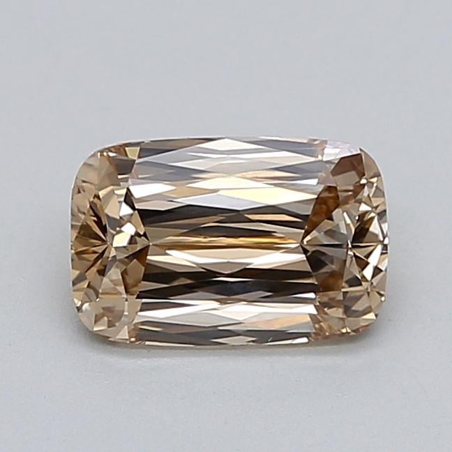1.00 Ct. Light  Brown Cushion Lab Grown Diamond