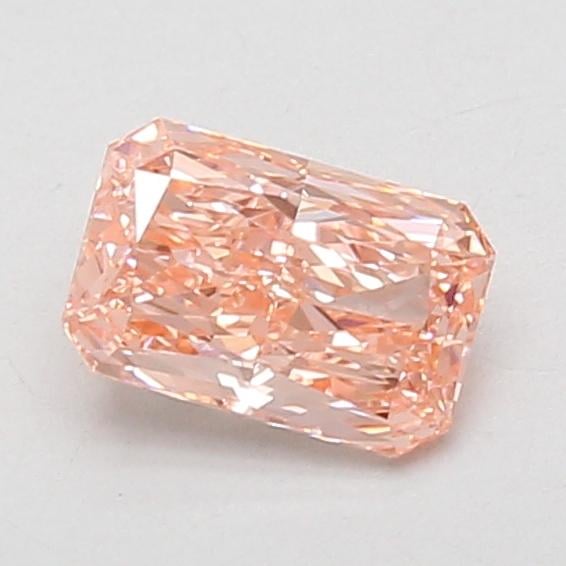 0.90 Ct. Fancy Vivid Pink Radiant Lab Grown Diamond