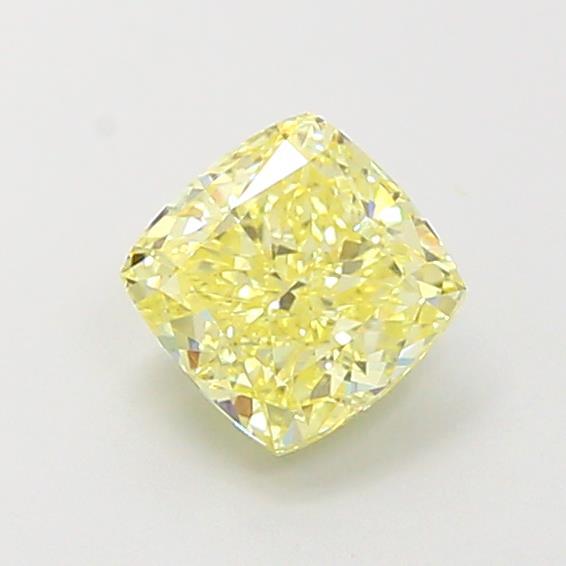 1.01 Ct. Fancy Intense Yellow Cushion Lab Grown Diamond