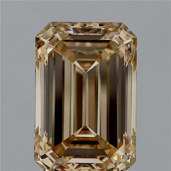 10.23 Ct. Fancy Yellow Emerald Lab Grown Diamond