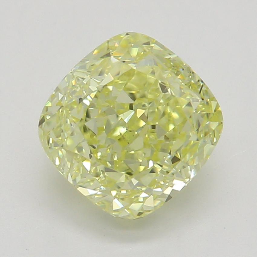 1.01 Ct. Fancy Yellow Cushion Diamond