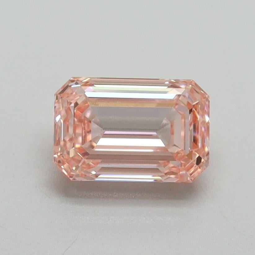 1.04 Ct. Fancy Intense Pink Emerald Lab Grown Diamond