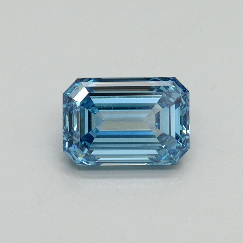 1.04 Ct. Fancy Vivid Blue Emerald Lab Grown Diamond