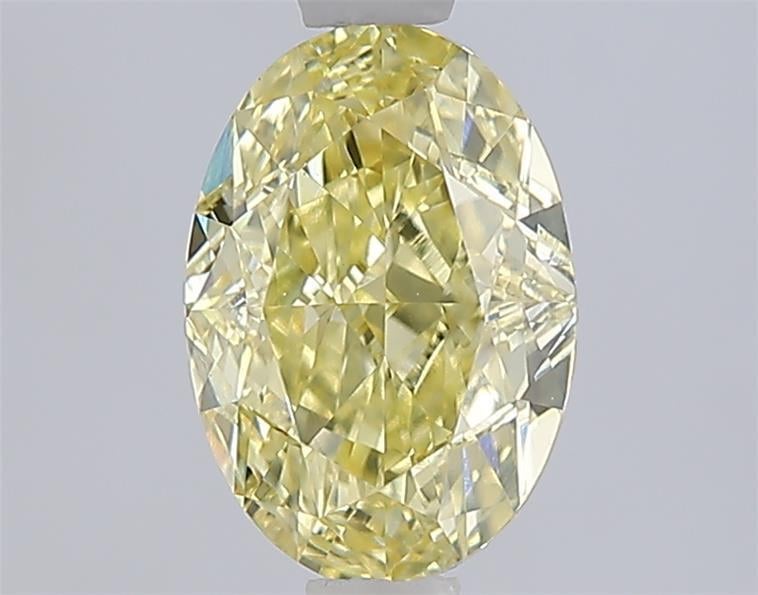 1.55 Ct. Fancy Yellow Oval Lab Grown Diamond