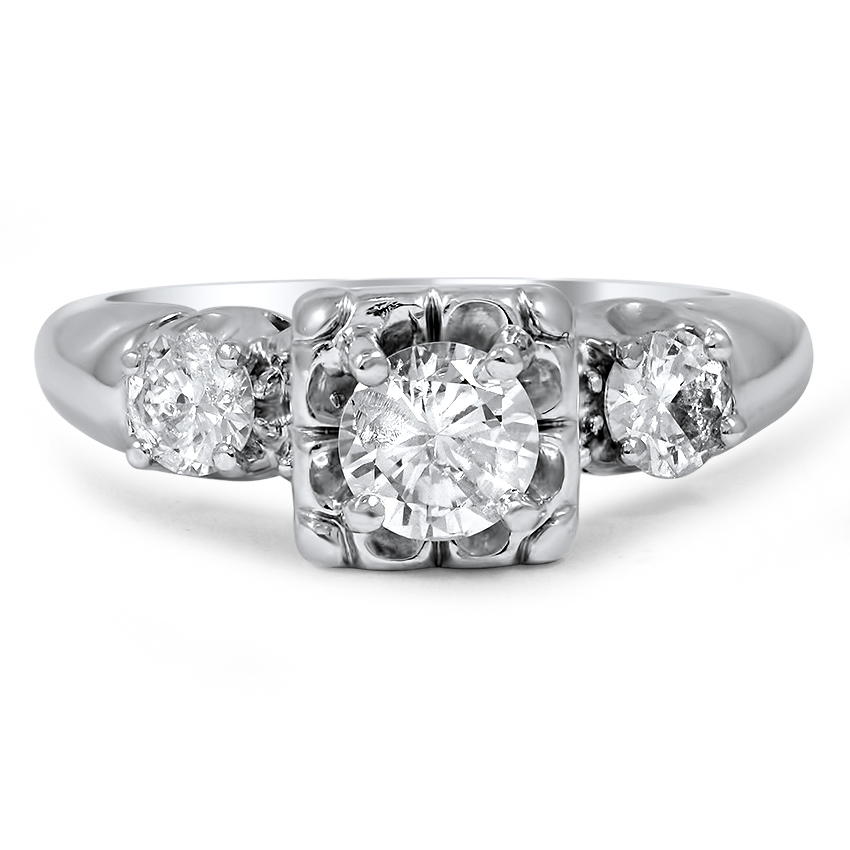 Retro Diamond Vintage Ring