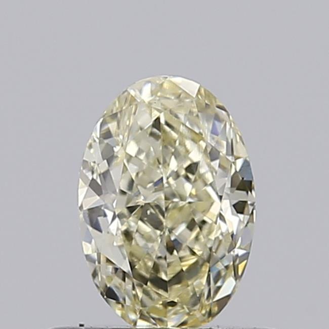 0.52 Ct. Fancy Light  Yellow Oval Lab Grown Diamond