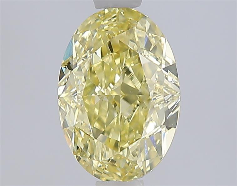 1.55 Ct. Fancy Yellow Oval Lab Grown Diamond