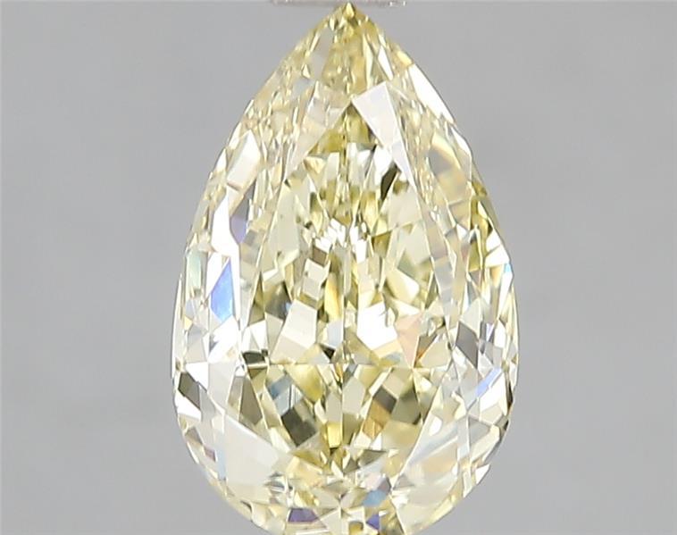 2.02 Ct. Fancy Yellow Pear Lab Grown Diamond