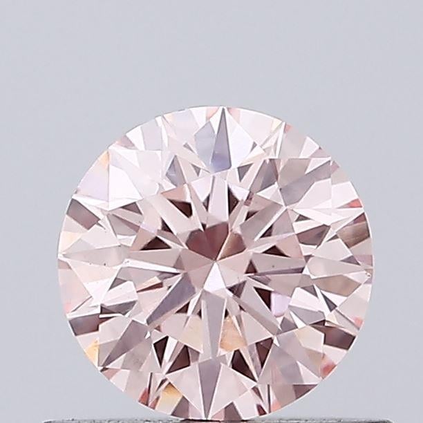0.54 Ct. Fancy Intense Pink Round Lab Grown Diamond