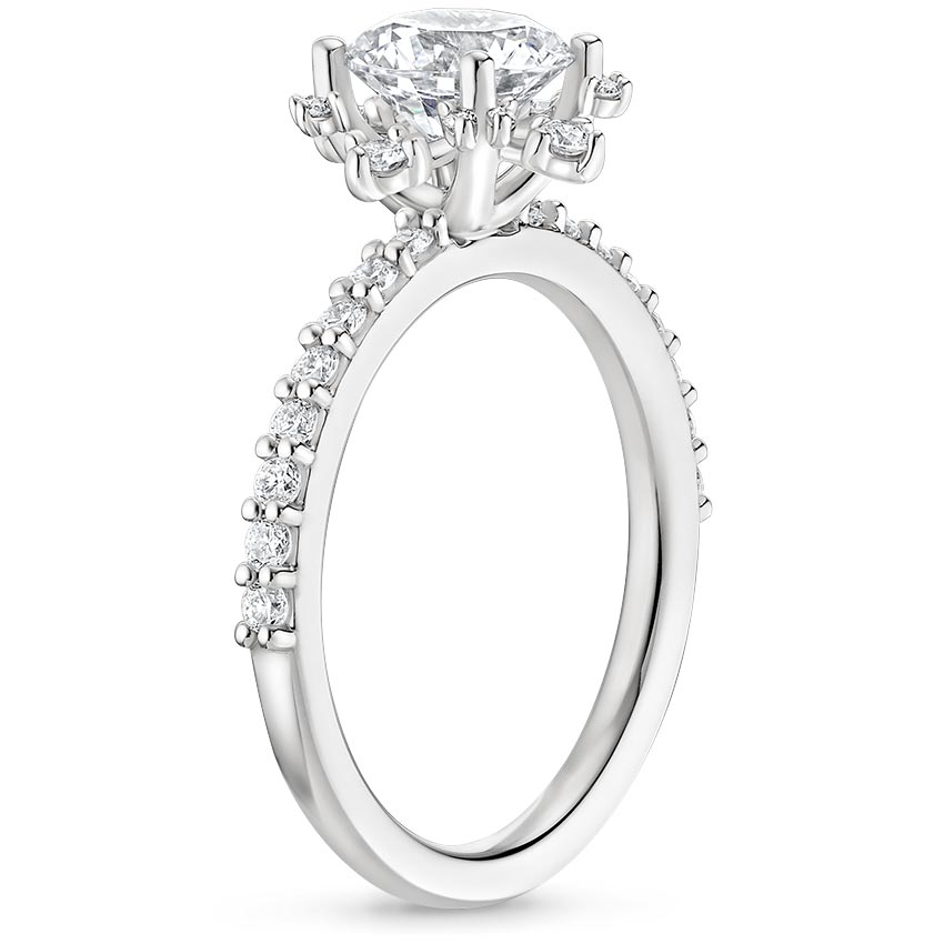 Platinum Arabella Diamond Ring (1/3 ct. tw.), large side view