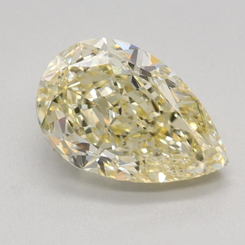 1.3 Ct. Fancy Intense Yellow Pear Lab Grown Diamond