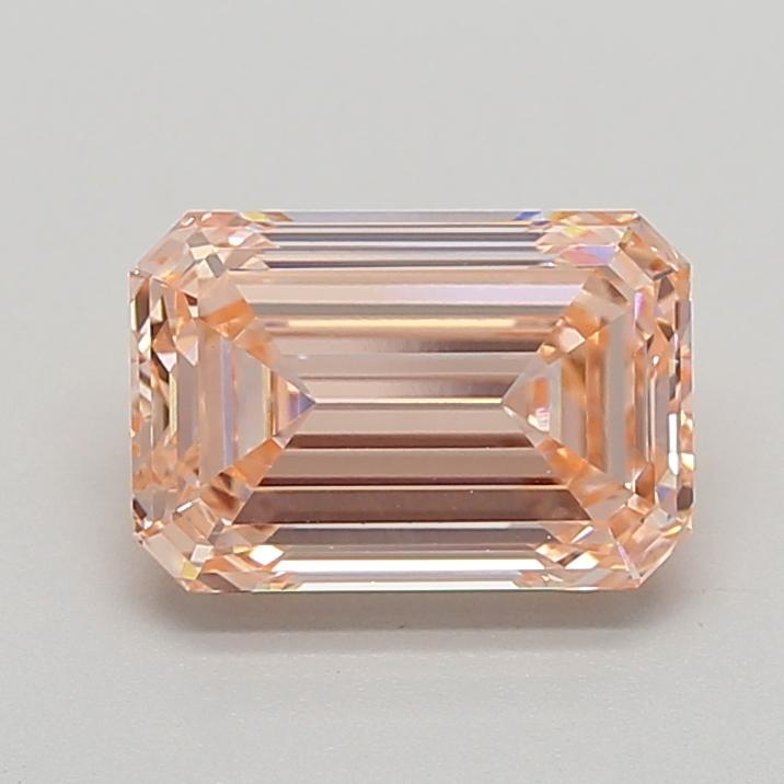 2.72 Ct. Fancy Intense  Pink Emerald Lab Grown Diamond