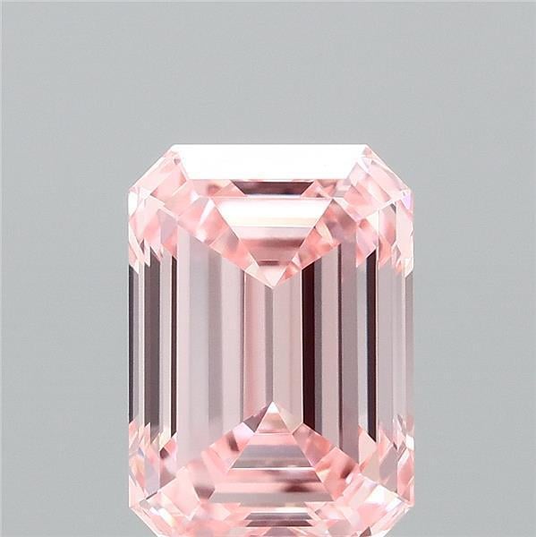 1.05 Ct. Fancy Vivid Pink Emerald Lab Grown Diamond
