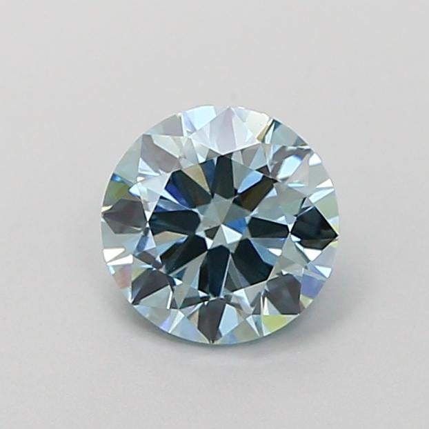 1.00 Ct. Fancy Intense Blue Round Lab Grown Diamond