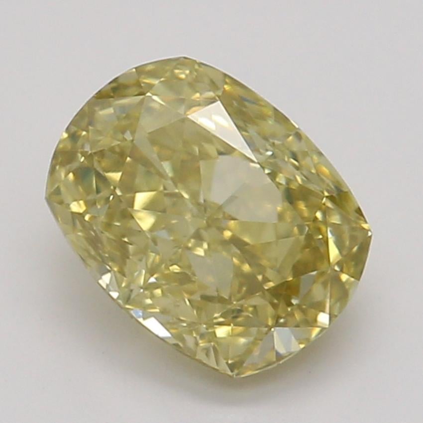0.67 Ct. Fancy Brownish Yellow Cushion Diamond