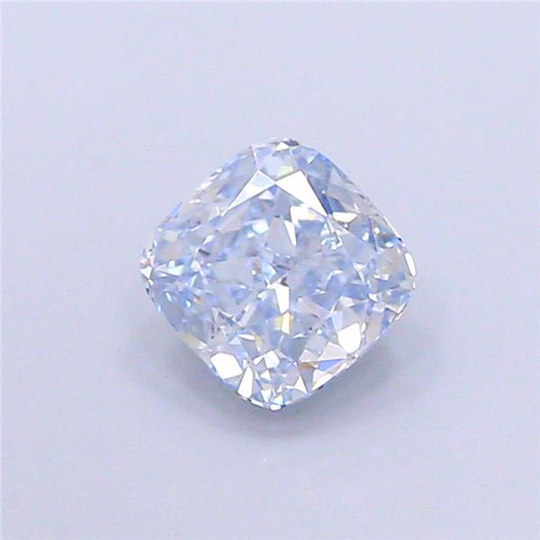 1.04 Ct. Fancy Light  Blue Cushion Lab Grown Diamond