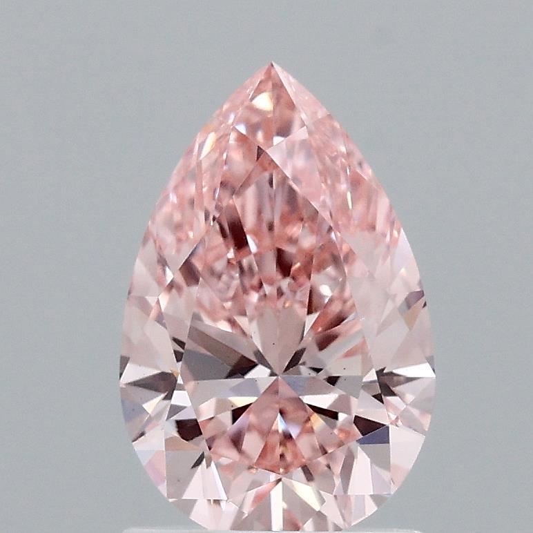 1.40 Ct. Fancy Vivid Pink Pear Lab Grown Diamond