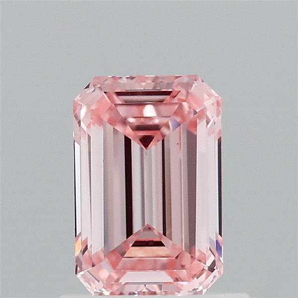 0.93 Ct. Fancy Intense Pink Emerald Lab Grown Diamond