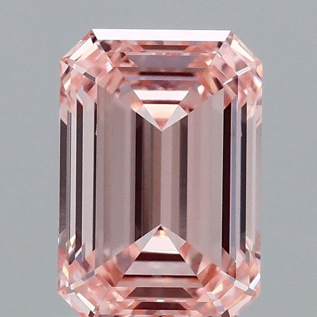 1.48 Ct. Fancy Intense Pink Emerald Lab Grown Diamond