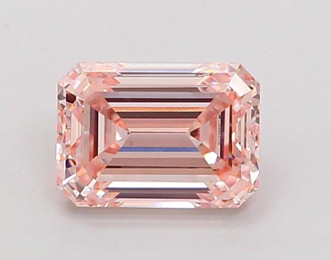 0.97 Ct. Fancy Pink Emerald Lab Grown Diamond