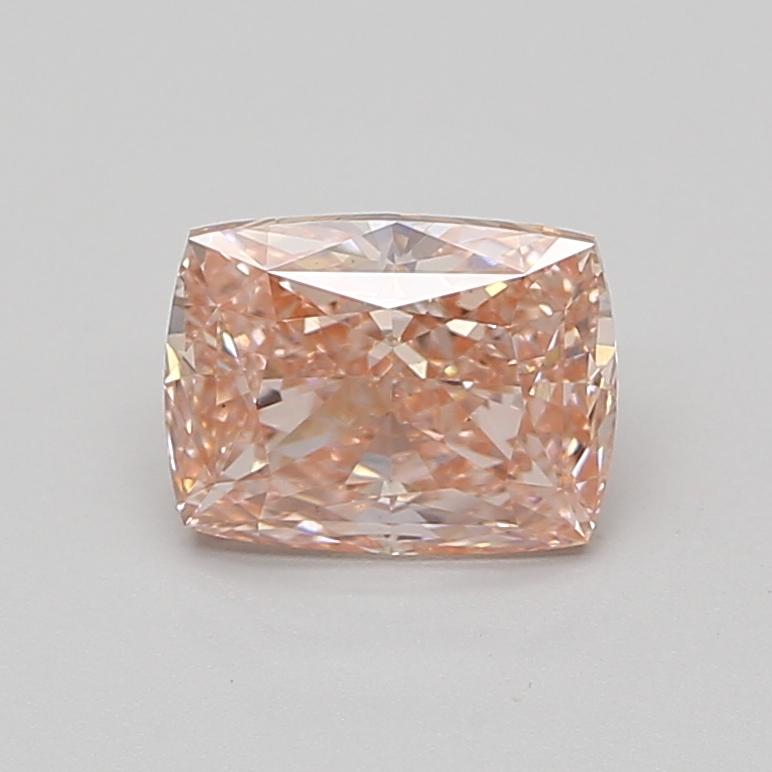 2.04 Ct. Fancy Vivid Pink Cushion Lab Grown Diamond