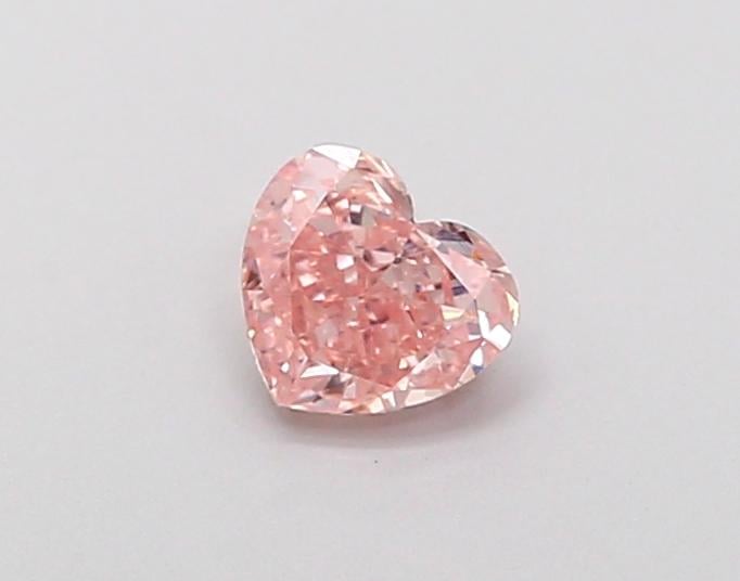 0.39 Ct. Fancy Pink Heart Lab Grown Diamond