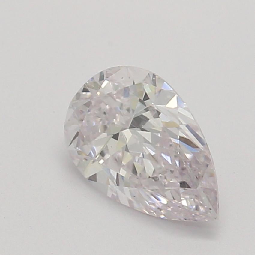 0.29 Ct. Very Light Pink Pear Diamond
