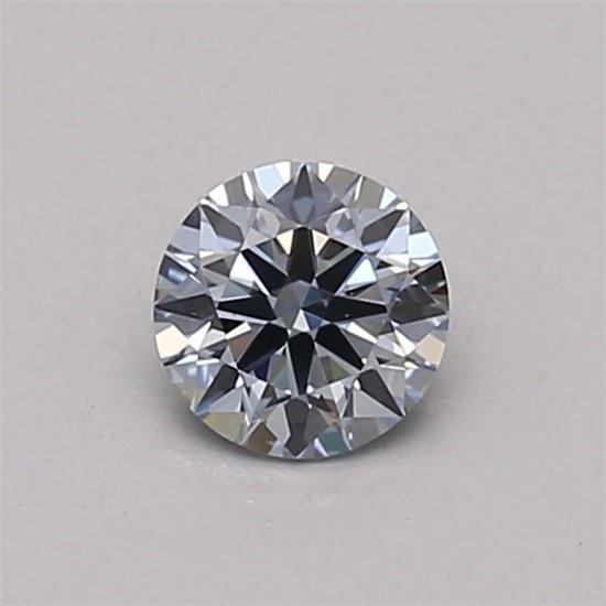 0.31 Ct. Fancy Intense Blue Round Lab Grown Diamond