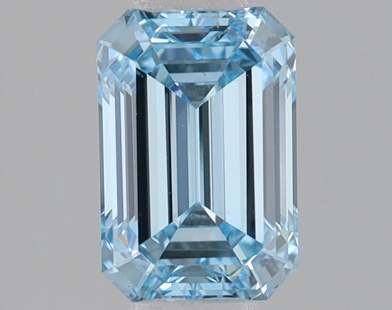 1.57 Ct. Fancy Intense Blue Emerald Lab Grown Diamond